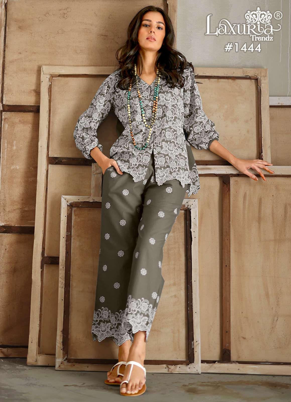  Premium Quality Co-Ord Sets DNo 1444 By Laxuria Trends